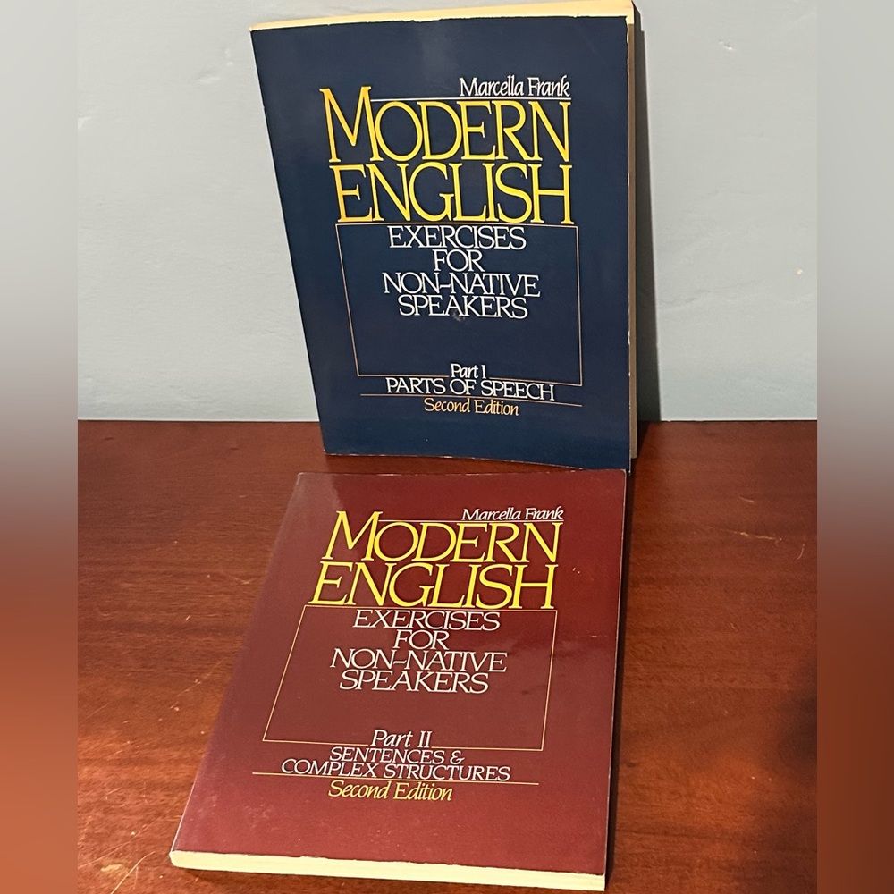 Modern English Part 1 & 2 Exercises for Non-Native Speakers Marcella Frank 1986